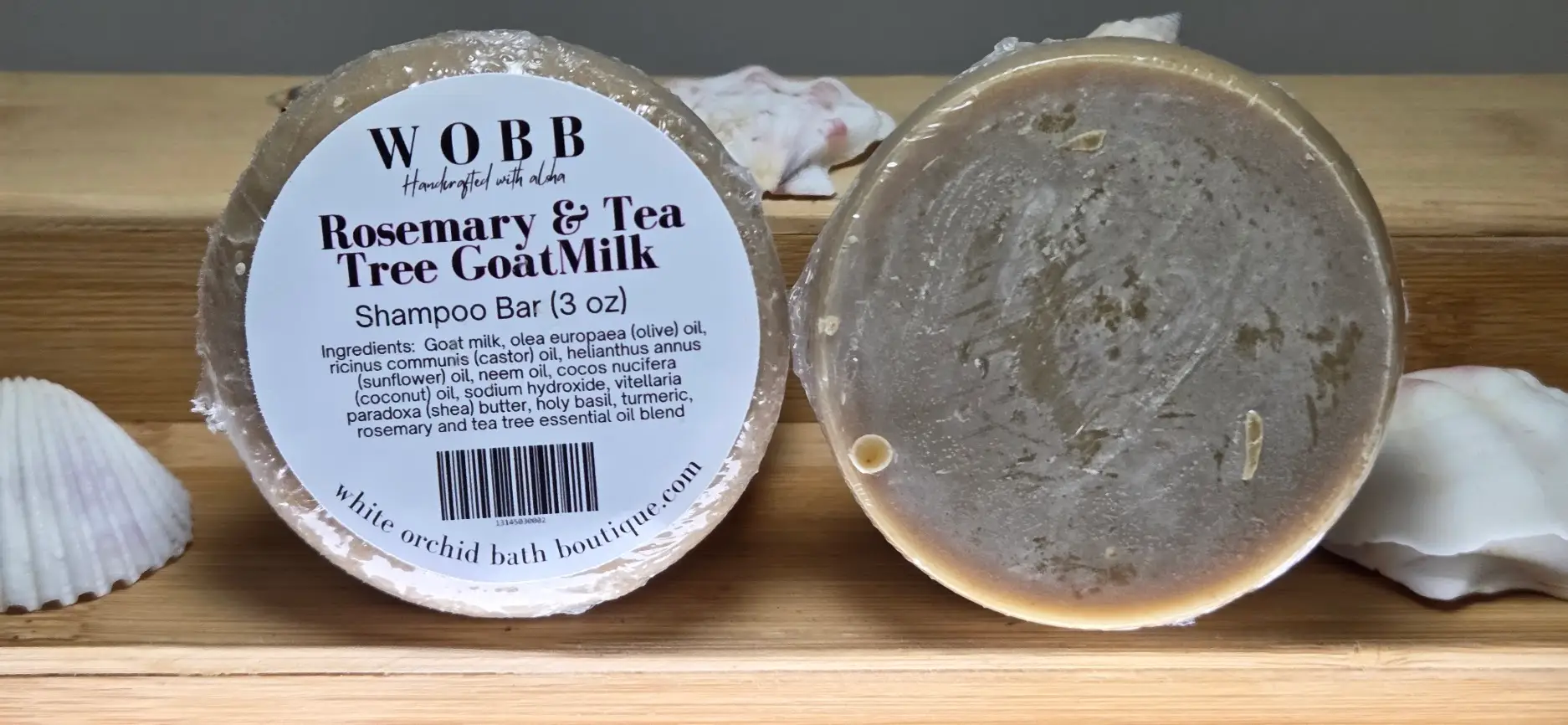 Rosemary & Tea Tree GM Shampoo Bar