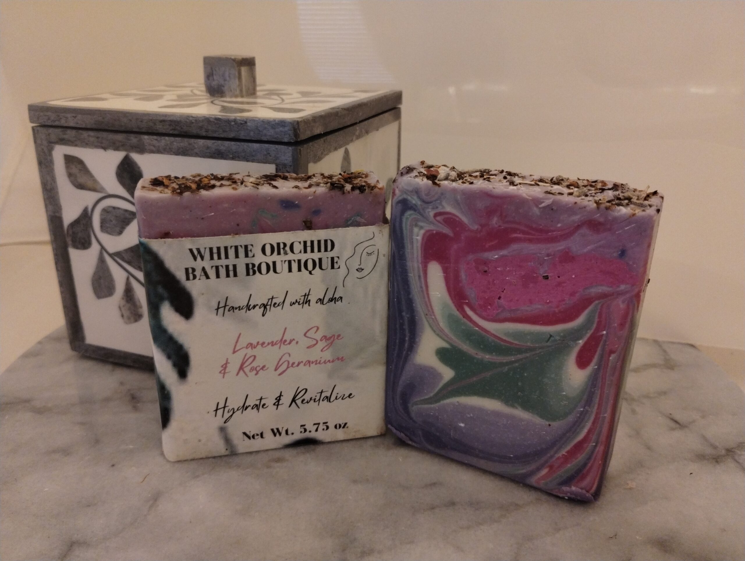 Lavender Sage & Rose Geranium