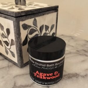 ALOE, HEMP & BUTTER LOTION 4 OZ - AGAVE & TEAKWOOD