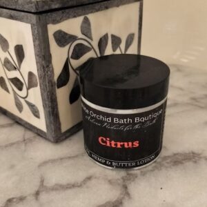 ALOE, HEMP & BUTTER LOTION 4 OZ - CITRUS