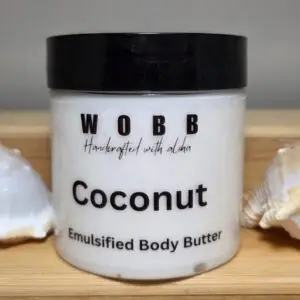 COCONUT BODY BUTTER 4 OZ