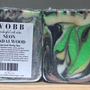 NEON SANDALWOOD Detox Body Bar
