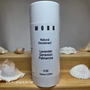 DEODORANT (Aluminum Free) Lavender, Geranium & Palmarosa