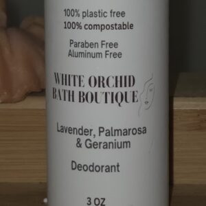 DEODORANT (Aluminum Free) Lavender, Palmarosa & Frankincense