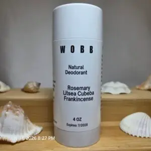 DEODORANT (Aluminum Free) Rosemary, Litsea cubeba & Frankincense