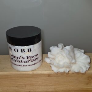 MEN'S MOSTURIZER- Natural/Light Face Cream Good for Sensitive Skin