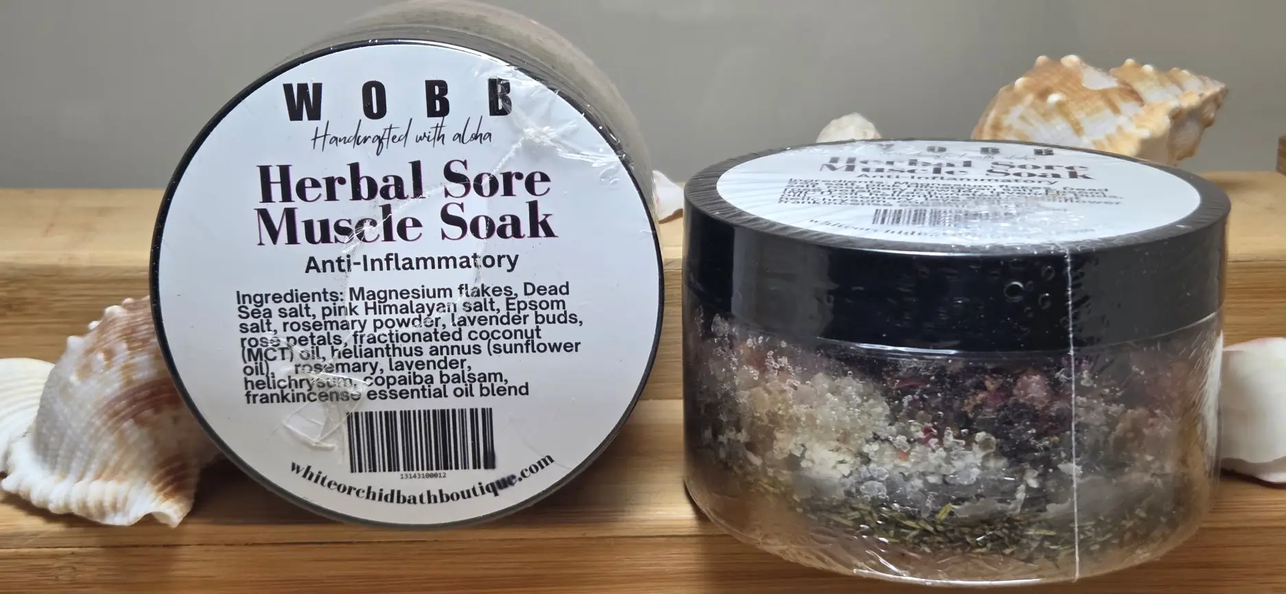 10 Oz Herbal Sore Muscle Soak