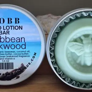 SOLID MOISTURIZING BALM - CARIBBEAN TEAKWOOD
