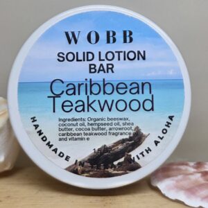 SOLID MOISTURIZING BALM - CARIBBEAN TEAKWOOD