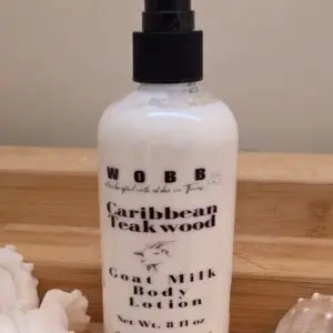 CARIBBEAN TEAKWOOD GOAT MILK BODY LOTION