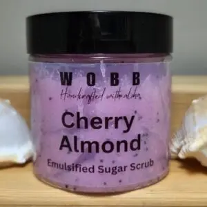 CHERRY ALMOND BODY SCRUB 4 OZ