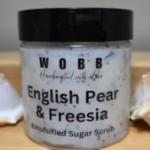 ENGLISH PEAR & FREESIA BODY SCRUB 4 OZ
