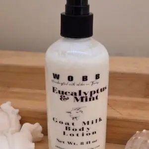 EUCALYPTUS & MINT GOAT MILK BODY LOTION