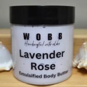 LAVENDER ROSE BODY BUTTER 4 OZ