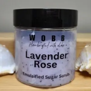 LAVENDER ROSE BODY SCRUB 4 OZ