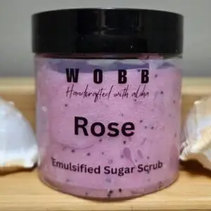 ROSE BODY SCRUB 4 OZ
