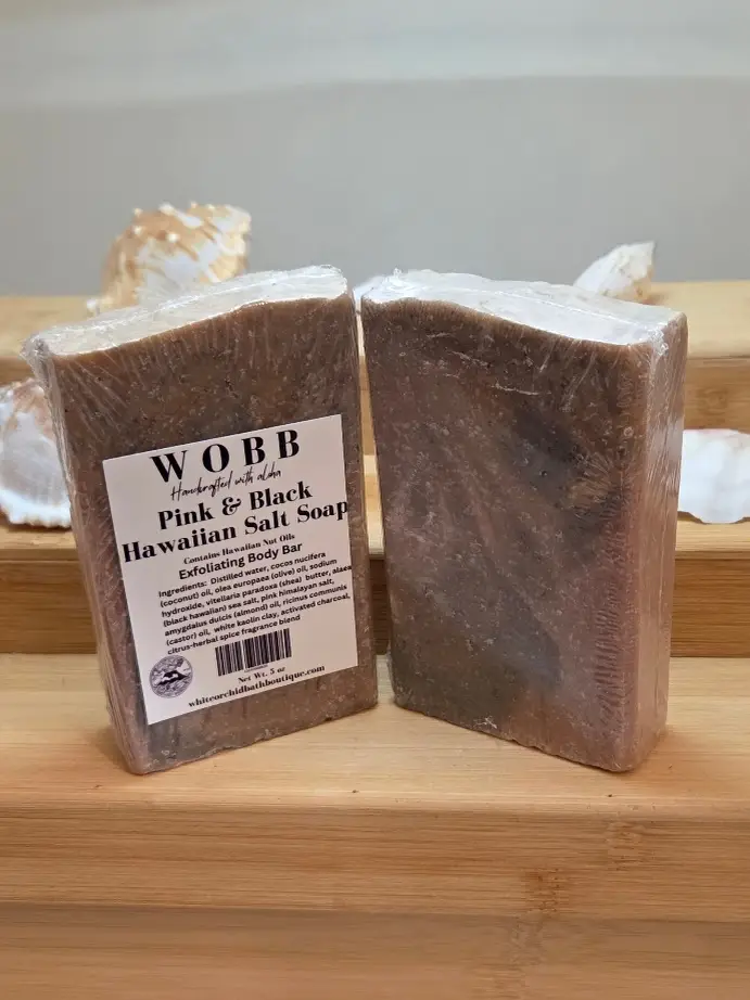 Pink and Black Hawaiian Salt